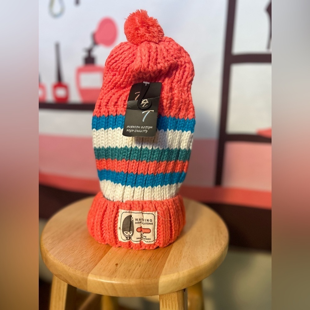 T&T Fur Lined Winter Beanie Hat EXTRA WARM! NWT!​​​